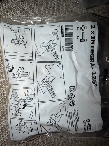 Ikea integral 125 degree - x,