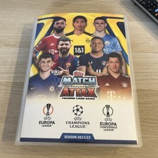 21/22 Panini and Match Attax binder with limited editions, 100 Club, Base Etc