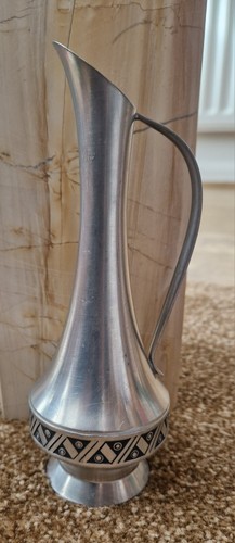 Vintage pewter vase hagness - vintage,
