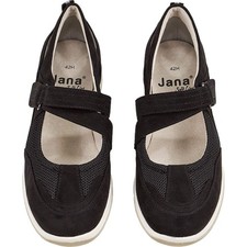 Jana Black Soft Line Shoes