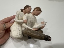 VTG  Willow Tree New Life Figurine Mother Father Newborn Susan Lordi