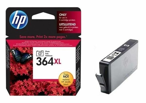 364 photo black genuine - hp, xl