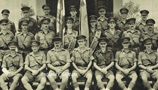 The Suffolk Regiment Named Officers Group Photograph 1951 Photo Article Q997