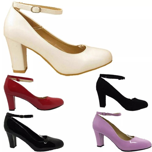 Ladies block heel ankle - ladies,