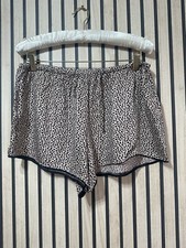 Gilly Hicks Hollister Sleep Shorts Leopard Print Size Large 