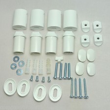 White Heated Towel Rail