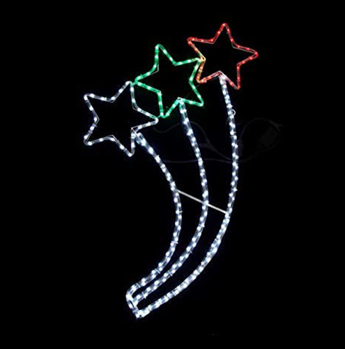 Large led christmas shooting - large,