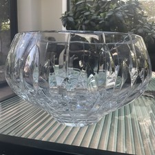 Vintage Large Crystal Glass