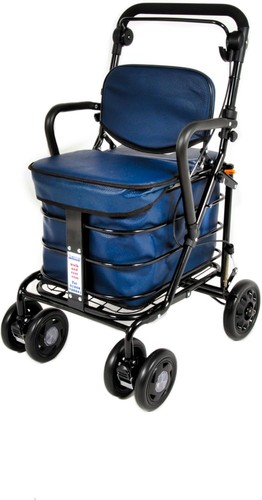 Shopping trolley with - shopping, &