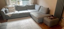 DFS Corner Sofa Large Grey