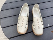 Ladies cream leather Rieker