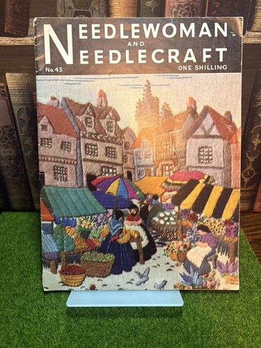 Vintage needlewoman and - needlewoman,