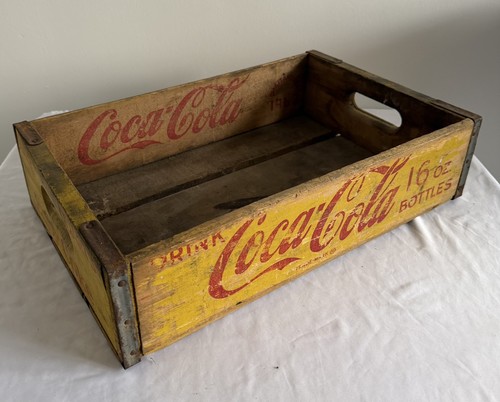 1963 coca cola wooden - coca-cola,