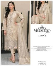 Maria.B Organza Embroidered