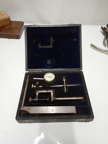 Vintage mercer dial gauge with - vintage,