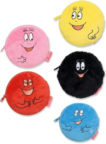 Barbapapa fluffy pouch set - barbapapa,