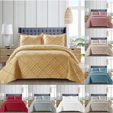 3 Piece Quilted Bedspread