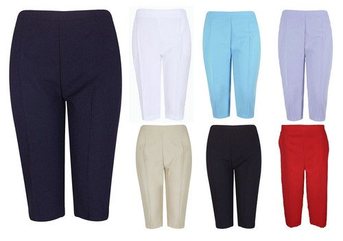 Ladies cropped trousers womens - cropped,