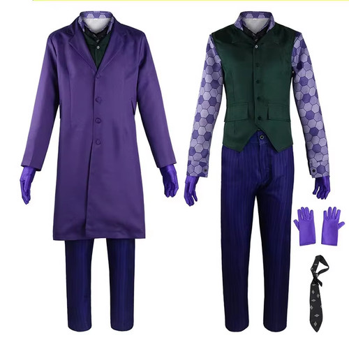 Joker cosplay costume full - cosplay,