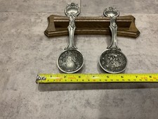 Pewter Spoons With Wooden