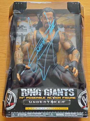 Undertaker autographed 2006 - autographed,