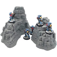 Desert Rocky Mountain Terrain 28mm Scenery Grimdark  Star Wars Legion Tatooine