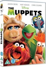 THE MUPPETS DVD BRAND NEW SEALED REGION 2 JASON SEGEL AMY ADAMS + FREE UK POST 