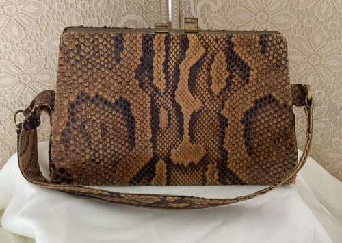 Early vintage snake skin - vintage,