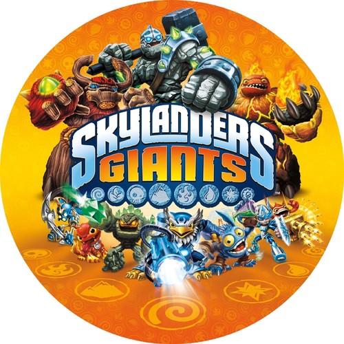 Skylanders giants edible - skylanders,