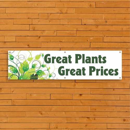 Great plants pvc banners gcfc - plants,
