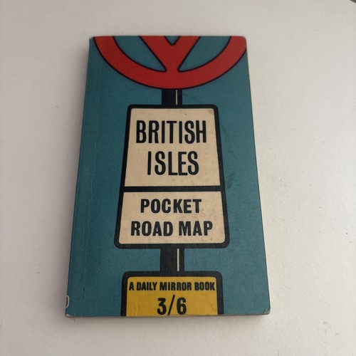 British isles pocket road - british, map
