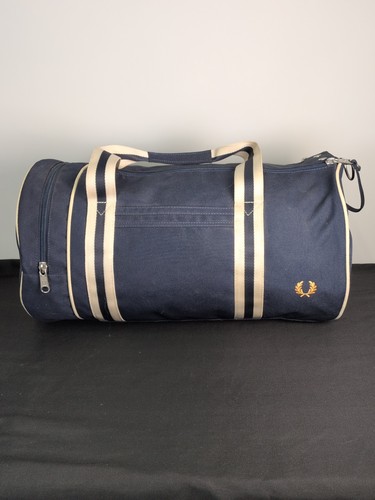 Fred perry navy barrel bag - navy,