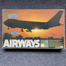 Vintage Parker Brothers Airways Board Game (Complete) Rare 1970s Strategy Game