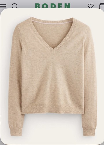 Boden eva neck cashmere - boden,
