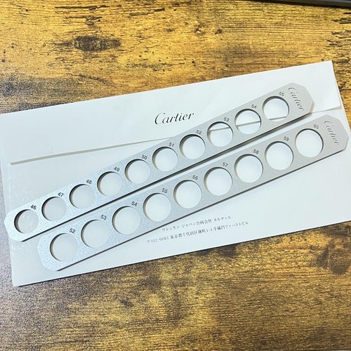 Cartier ring size - , gauge