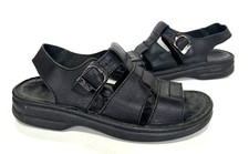 Mens SCHOLL Black Leather