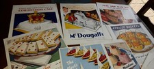  1937 MCDOUGALLS FULL PAGE RECIPES Speciality  CAKES BISCUITS JOB LOT  20 +