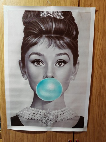 Audrey hepburn bubblegum - audrey,