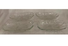 4 Vintage Anchor Hocking Clear