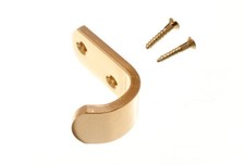 250 X Coat / Robe Hooks Gold