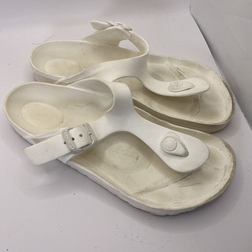 Birkenstock white gizeh eva - white,