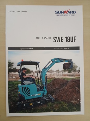 Sunward mini excavator swe - sunward,