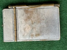 GENUINE BOER WAR COLCHESTER ESSEX IMPERIAL YEOMANRY TAILOR BRASS NOTEBOOK