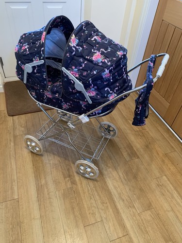 Dolls twin pram - dolls, pram,