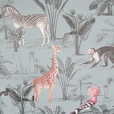 Blue Grey Animal Wallpaper