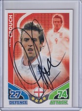 2010 TOPPS MATCH ATTAX CARDS HAND SIGNED AUTO AUTOGRAPH PETER CROUCH