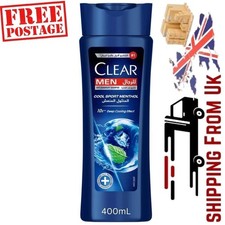 Clear Men Anti-Dandruff Shampoo Cool Sport Menthol 400ml | Refreshing Scalp