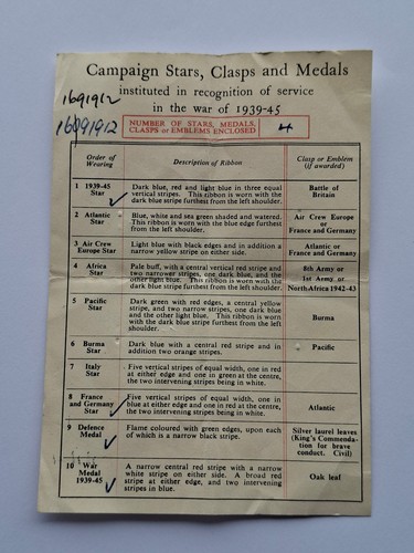 Original ww2 s medal - original,