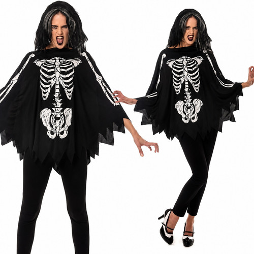 Vampire bat costume skeleton - vampire,