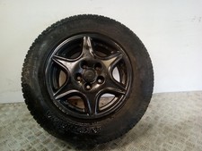 VW Transporter T4 90-04 Black 15 Inch Alloy Wheel & 205/70/R15 Tyre 7D0601025A